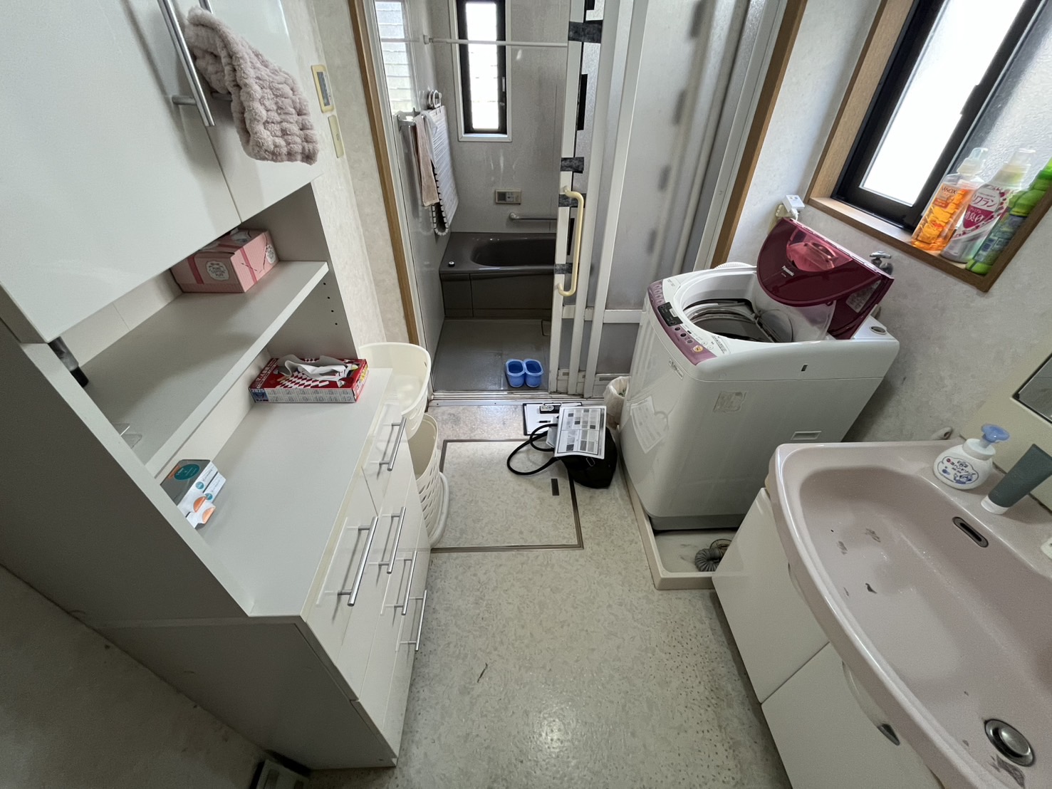 施工前の写真